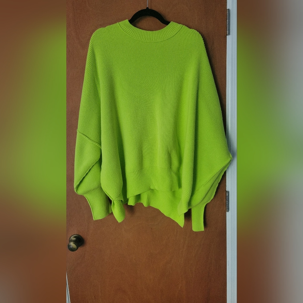 Free People Easy Street tunic Large green